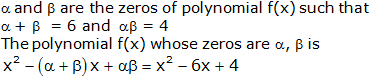 RS Aggarwal Solutions Class 10 Chapter 2 Polynomials 2a 17.1