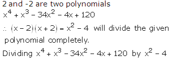 RS Aggarwal Solutions Class 10 Chapter 2 Polynomials 2b 14.1