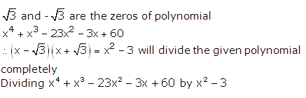 RS Aggarwal Solutions Class 10 Chapter 2 Polynomials 2b 15.1