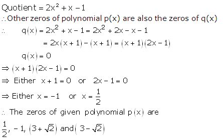 RS Aggarwal Solutions Class 10 Chapter 2 Polynomials 2b 17.2