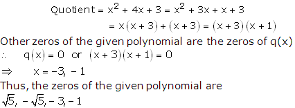 RS Aggarwal Solutions Class 10 Chapter 2 Polynomials 2b 18.2