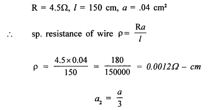 A New Approach to ICSE Physics Part 2 Class 10 Solutions Electric Circuits, Resistance & Ohm’s Law 5