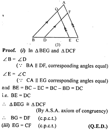 ML Aggarwal Class 9 Solutions for ICSE Maths Chapter 10 Triangles 10.2 Qs13