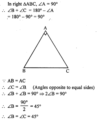 ML Aggarwal Class 9 Solutions for ICSE Maths Chapter 10 Triangles 10.3 Q1.1