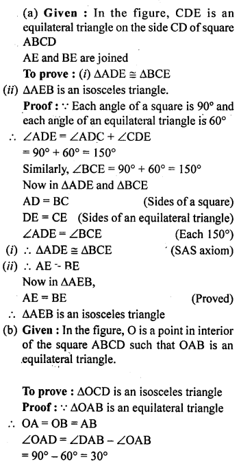 ML Aggarwal Class 9 Solutions for ICSE Maths Chapter 10 Triangles 10.3 Q14.3