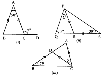 ML Aggarwal Class 9 Solutions for ICSE Maths Chapter 10 Triangles 10.3 Q4.1
