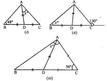 ML Aggarwal Class 9 Solutions for ICSE Maths Chapter 10 Triangles 10.3 Q5.1