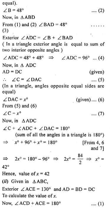 ML Aggarwal Class 9 Solutions for ICSE Maths Chapter 10 Triangles 10.3 Q5.3