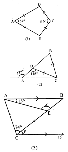 ML Aggarwal Class 9 Solutions for ICSE Maths Chapter 10 Triangles 10.3 Q6.1