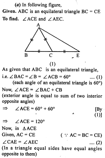 ML Aggarwal Class 9 Solutions for ICSE Maths Chapter 10 Triangles 10.3 Q8.2