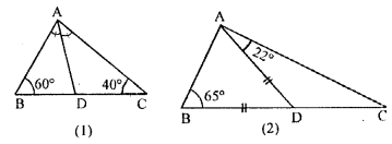 ML Aggarwal Class 9 Solutions for ICSE Maths Chapter 10 Triangles 10.4 Q7.1