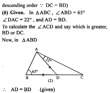 ML Aggarwal Class 9 Solutions for ICSE Maths Chapter 10 Triangles 10.4 Q7.3