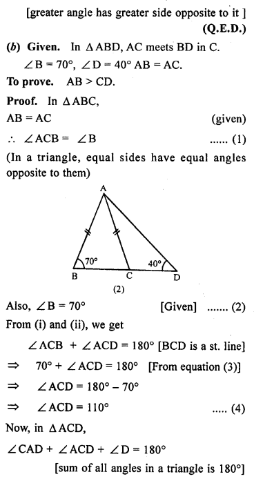 ML Aggarwal Class 9 Solutions for ICSE Maths Chapter 10 Triangles 10.4 Q8.5