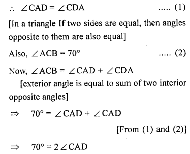 ML Aggarwal Class 9 Solutions for ICSE Maths Chapter 10 Triangles 10.4 Q8.8