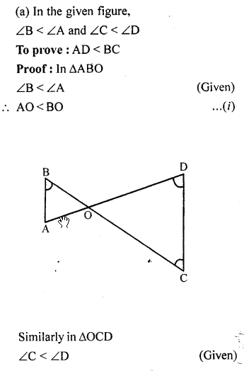 ML Aggarwal Class 9 Solutions for ICSE Maths Chapter 10 Triangles 10.4 Q9.1