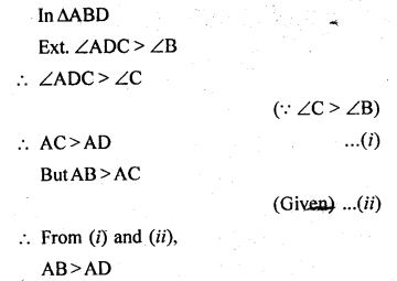 ML Aggarwal Class 9 Solutions for ICSE Maths Chapter 10 Triangles 10.4 Q9.3