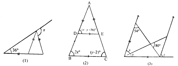 ML Aggarwal Class 9 Solutions for ICSE Maths Chapter 10 Triangles ch Q12.1