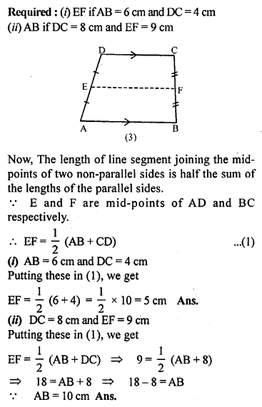 ML Aggarwal Class 9 Solutions for ICSE Maths Chapter 11 Mid Point Theorem Q10.5