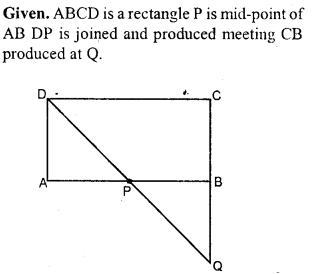 ML Aggarwal Class 9 Solutions for ICSE Maths Chapter 14 Theorems on Area Q14.1