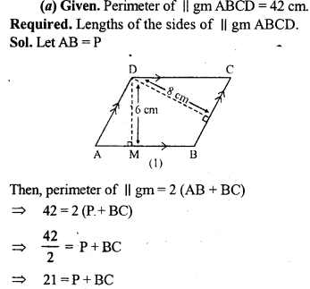 ML Aggarwal Class 9 Solutions for ICSE Maths Chapter 14 Theorems on Area Q15.2