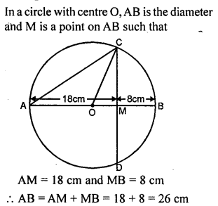 ML Aggarwal Class 9 Solutions for ICSE Maths Chapter 15 Circle Q12.1