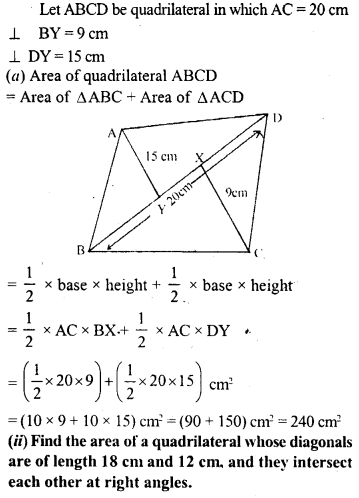 ML Aggarwal Class 9 Solutions for ICSE Maths Chapter 16 Mensuration 16.2 Q1.1
