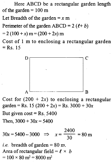 ML Aggarwal Class 9 Solutions for ICSE Maths Chapter 16 Mensuration 16.2 Q11.1