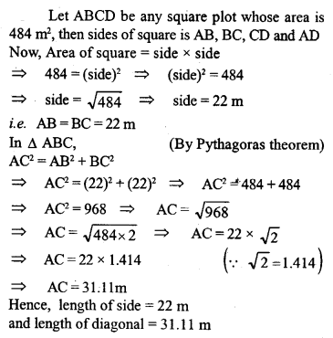 ML Aggarwal Class 9 Solutions for ICSE Maths Chapter 16 Mensuration 16.2 Q19.2