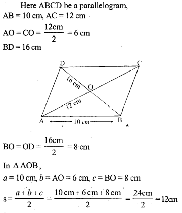 ML Aggarwal Class 9 Solutions for ICSE Maths Chapter 16 Mensuration 16.2 Q25.1