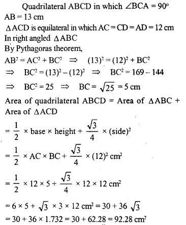 ML Aggarwal Class 9 Solutions for ICSE Maths Chapter 16 Mensuration 16.2 Q3.2