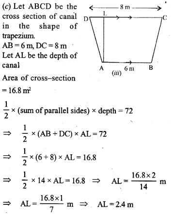 ML Aggarwal Class 9 Solutions for ICSE Maths Chapter 16 Mensuration 16.2 Q33.4