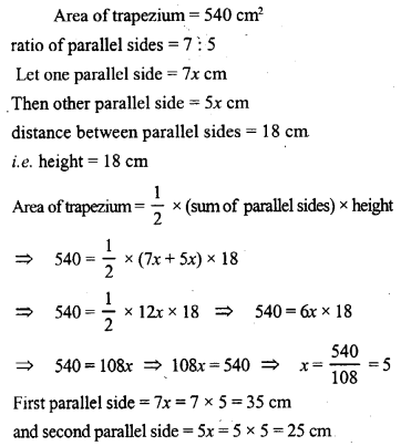 ML Aggarwal Class 9 Solutions for ICSE Maths Chapter 16 Mensuration 16.2 Q35.1