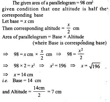 ML Aggarwal Class 9 Solutions for ICSE Maths Chapter 16 Mensuration 16.2 Q37.1