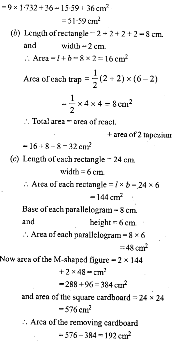 ML Aggarwal Class 9 Solutions for ICSE Maths Chapter 16 Mensuration 16.2 Q43.3