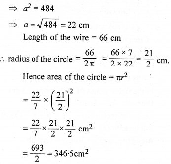 ML Aggarwal Class 9 Solutions for ICSE Maths Chapter 16 Mensuration 16.3 Q16.2