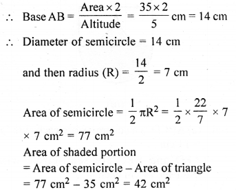 ML Aggarwal Class 9 Solutions for ICSE Maths Chapter 16 Mensuration 16.3 Q20.3