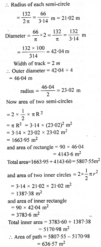 ML Aggarwal Class 9 Solutions for ICSE Maths Chapter 16 Mensuration 16.3 Q27.3