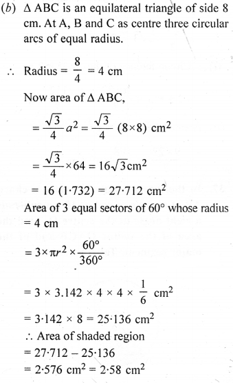 ML Aggarwal Class 9 Solutions for ICSE Maths Chapter 16 Mensuration 16.3 Q35.4
