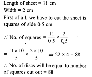 ML Aggarwal Class 9 Solutions for ICSE Maths Chapter 16 Mensuration 16.3 Q5.1