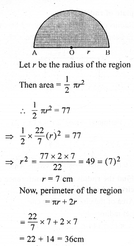 ML Aggarwal Class 9 Solutions for ICSE Maths Chapter 16 Mensuration 16.3 Q6.2
