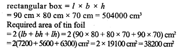 ML Aggarwal Class 9 Solutions for ICSE Maths Chapter 16 Mensuration 16.4 Q10.2
