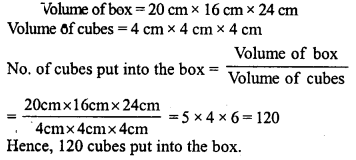 ML Aggarwal Class 9 Solutions for ICSE Maths Chapter 16 Mensuration 16.4 Q11.1
