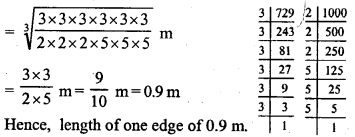 ML Aggarwal Class 9 Solutions for ICSE Maths Chapter 16 Mensuration 16.4 Q13.2