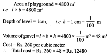 ML Aggarwal Class 9 Solutions for ICSE Maths Chapter 16 Mensuration 16.4 Q18.1