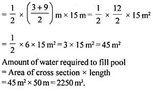 ML Aggarwal Class 9 Solutions for ICSE Maths Chapter 16 Mensuration 16.4 Q27.2