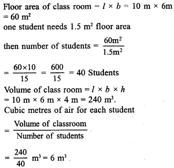 ML Aggarwal Class 9 Solutions for ICSE Maths Chapter 16 Mensuration 16.4 Q4.2