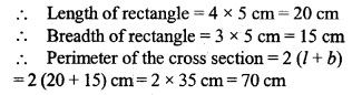 ML Aggarwal Class 9 Solutions for ICSE Maths Chapter 16 Mensuration 16.4 Q7.2