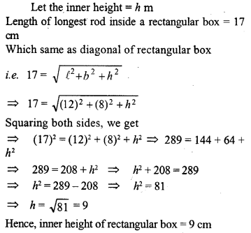 ML Aggarwal Class 9 Solutions for ICSE Maths Chapter 16 Mensuration 16.4 Q9.1