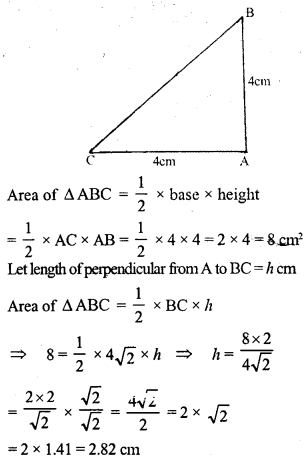 ML Aggarwal Class 9 Solutions for ICSE Maths Chapter 16 Mensuration Q10.2