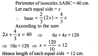 ML Aggarwal Class 9 Solutions for ICSE Maths Chapter 16 Mensuration Q16.1